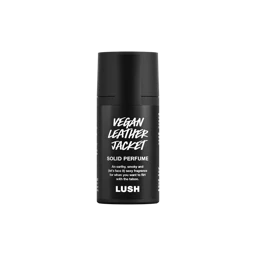 Vegan Leather Jacket Solid Perfume